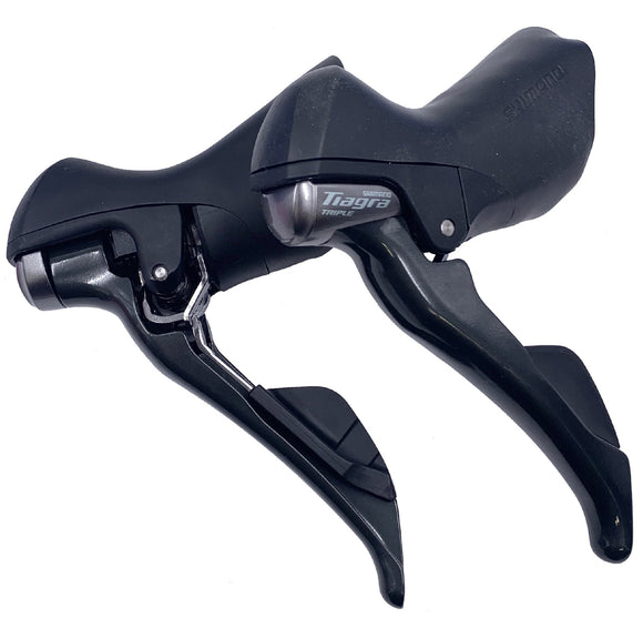 Shimano Tiagra ST-4703 3x10-Speed Shift/Brake Lever Set - The Bikesmiths