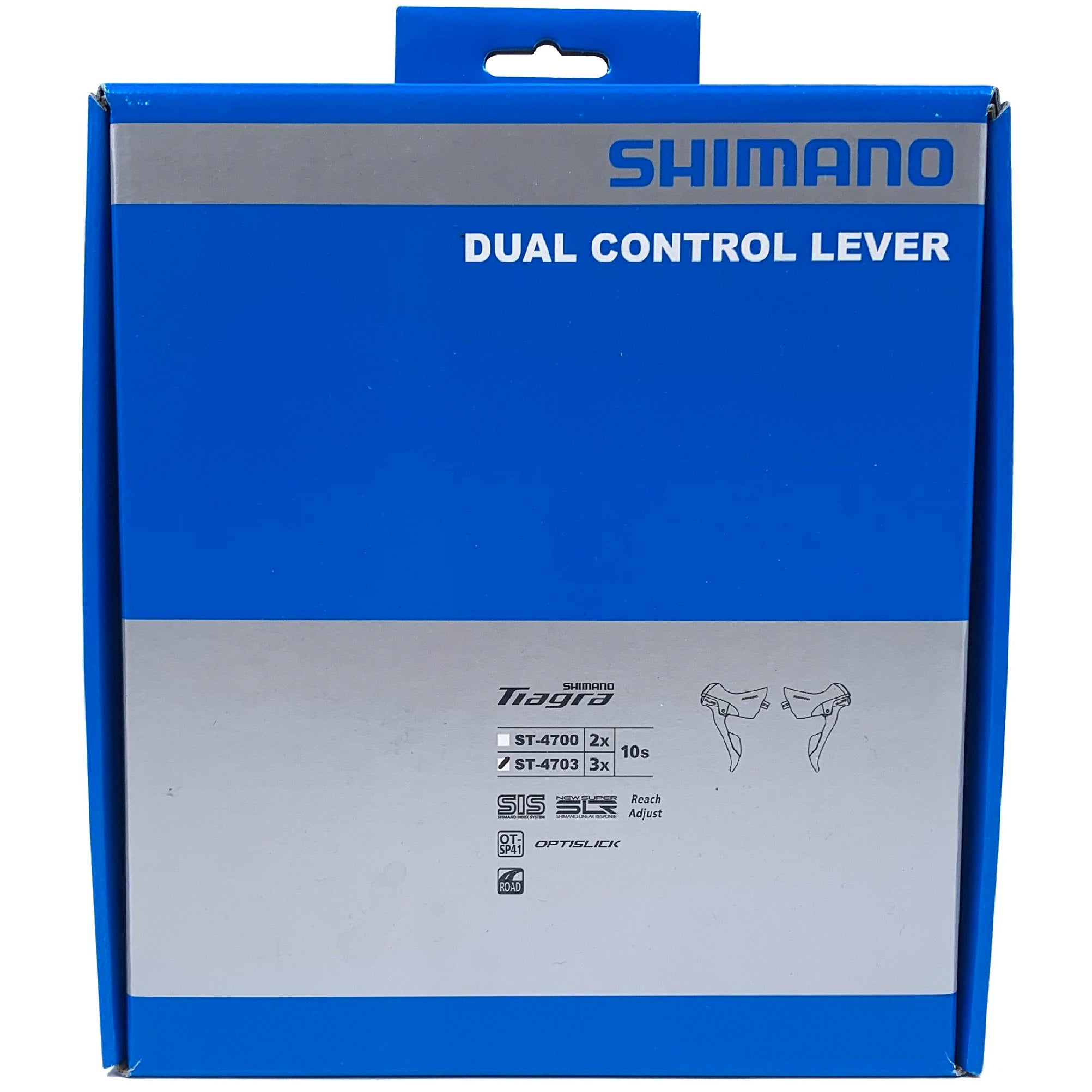 シマノ　DUAL CONTROL LEVER Tiagra ST-4700 Shimano TIAGRA ST-4700 2x10-speed STI Dual Control Set Gear