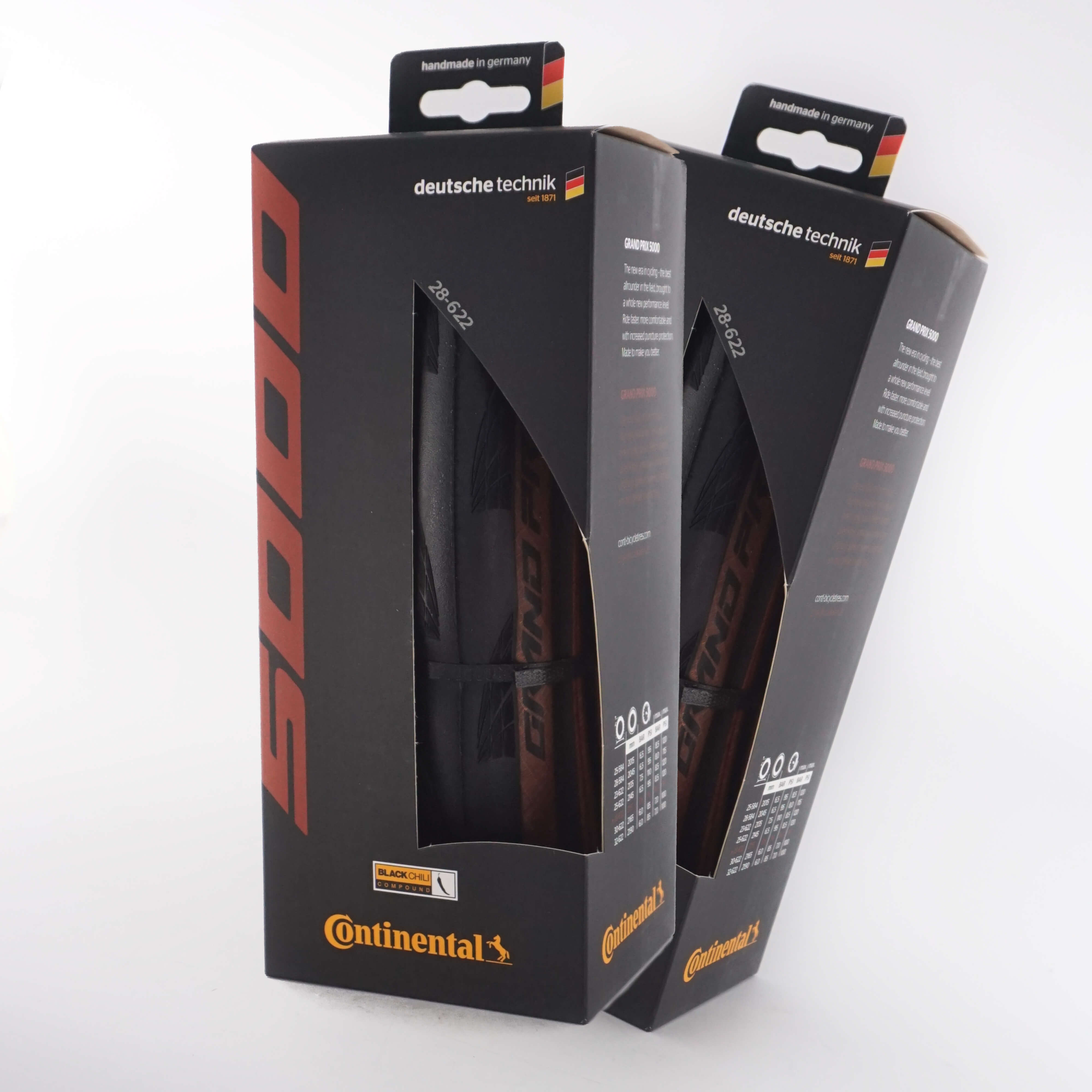 Continental Grand Prix GP 5000 Black/Transparent 700c Tire