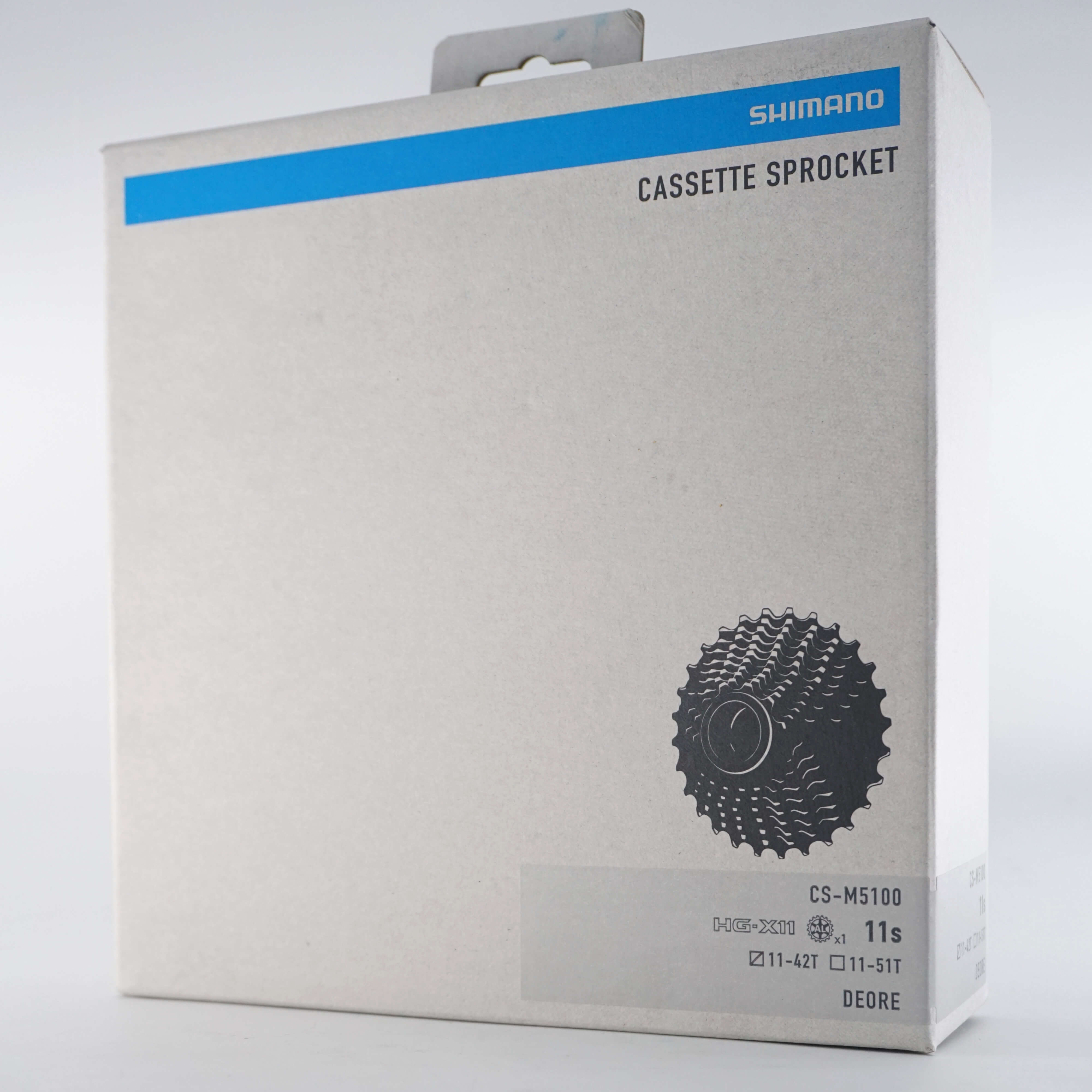Shimano CS-M5100 Deore 11 Speed Cassette 11-42T - The Bikesmiths