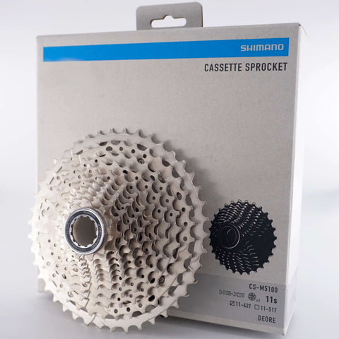 Image of Shimano CS-M5100 Deore 11 Speed Cassette 11-42T