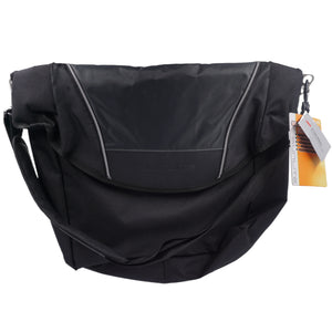 Sunlite Messenger Bag Black Gray Waterproof