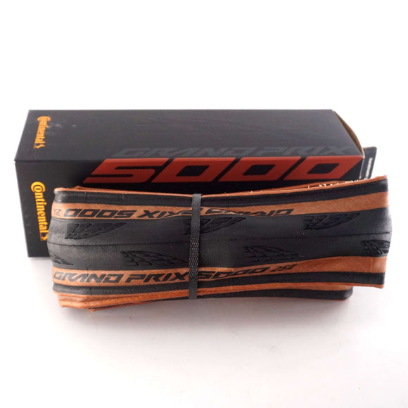 Continental Grand Prix GP 5000 Black/Transparent 700c Tire - The Bikesmiths