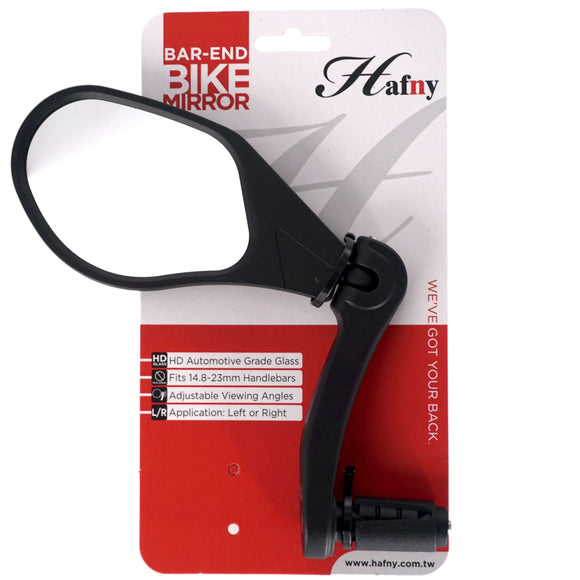 Hafny HF-M903LS-FR04 HD Rise Bar-End Mirror - The Bikesmiths