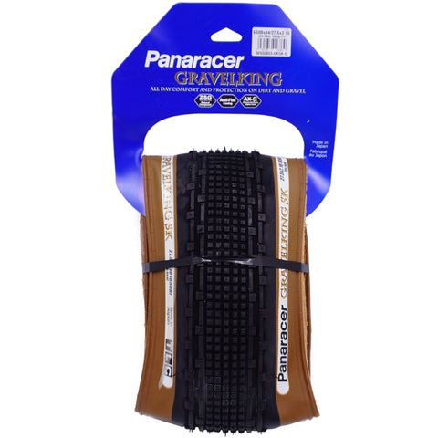 Image of Panaracer GravelKing SK TLC 27.5 Tubeless Ready Brownwall Tire