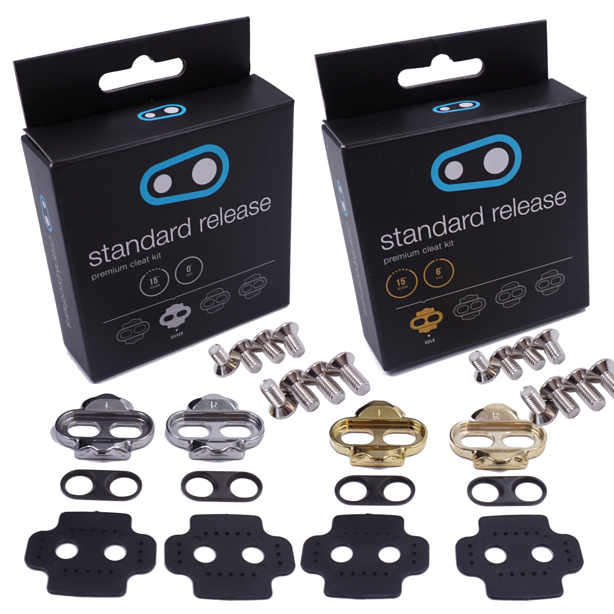 Crank Brothers Standard Release Premium Cleat Kit - The Bikesmiths