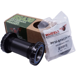 Wheels MFG Threaded to 30mm ABEC-3 External Bottom Bracket - The Bikesmiths