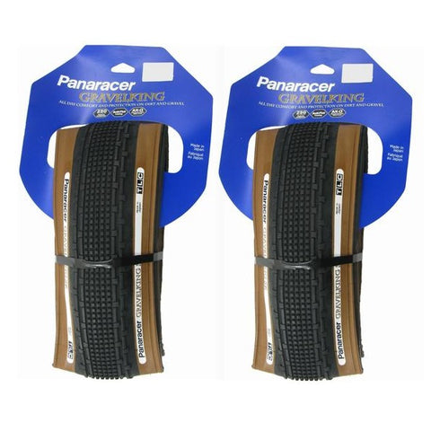 Image of Panaracer Gravel King SK TLC 700c Tubeless Ready Folding Tire - TheBikesmiths
