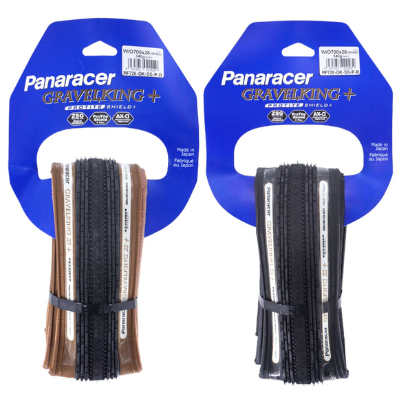 Panaracer GravelKing SS + Plus ProTite 700x28 Semi-Slick Tire - The Bikesmiths
