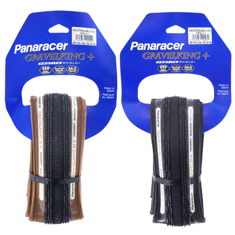 Image of Panaracer GravelKing SS + Plus ProTite 700x28 Semi-Slick Tire