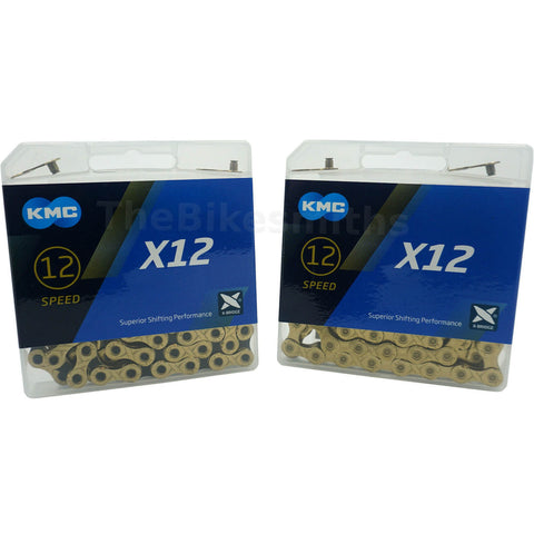 Image of KMC X12-TI 12 Speed Chain - TheBikesmiths