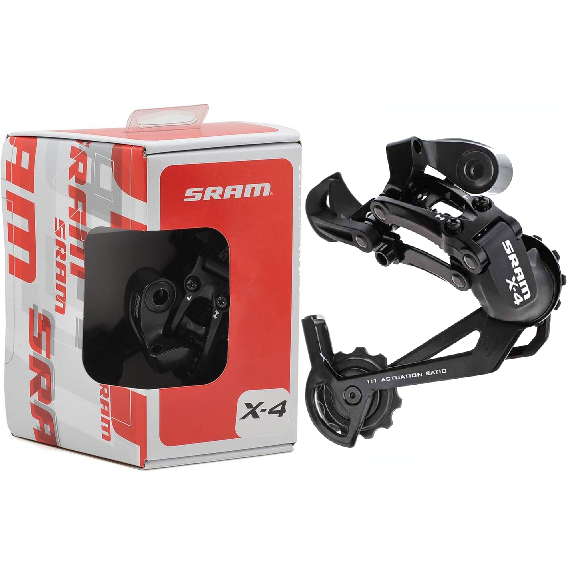 SRAM X4 9-Speed Long Cage Rear Derailleur